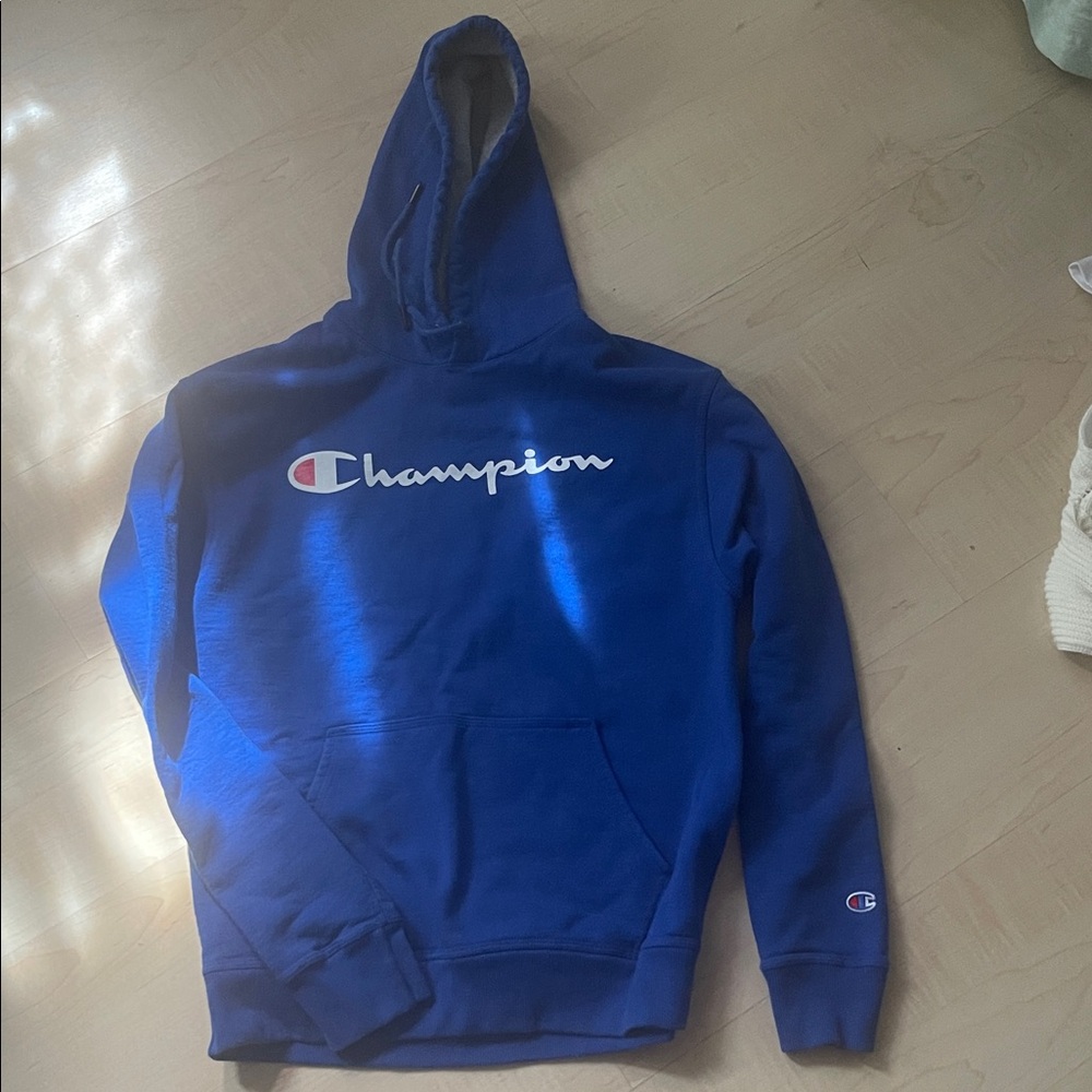 Champion Royal Blue Pullover Hoodie